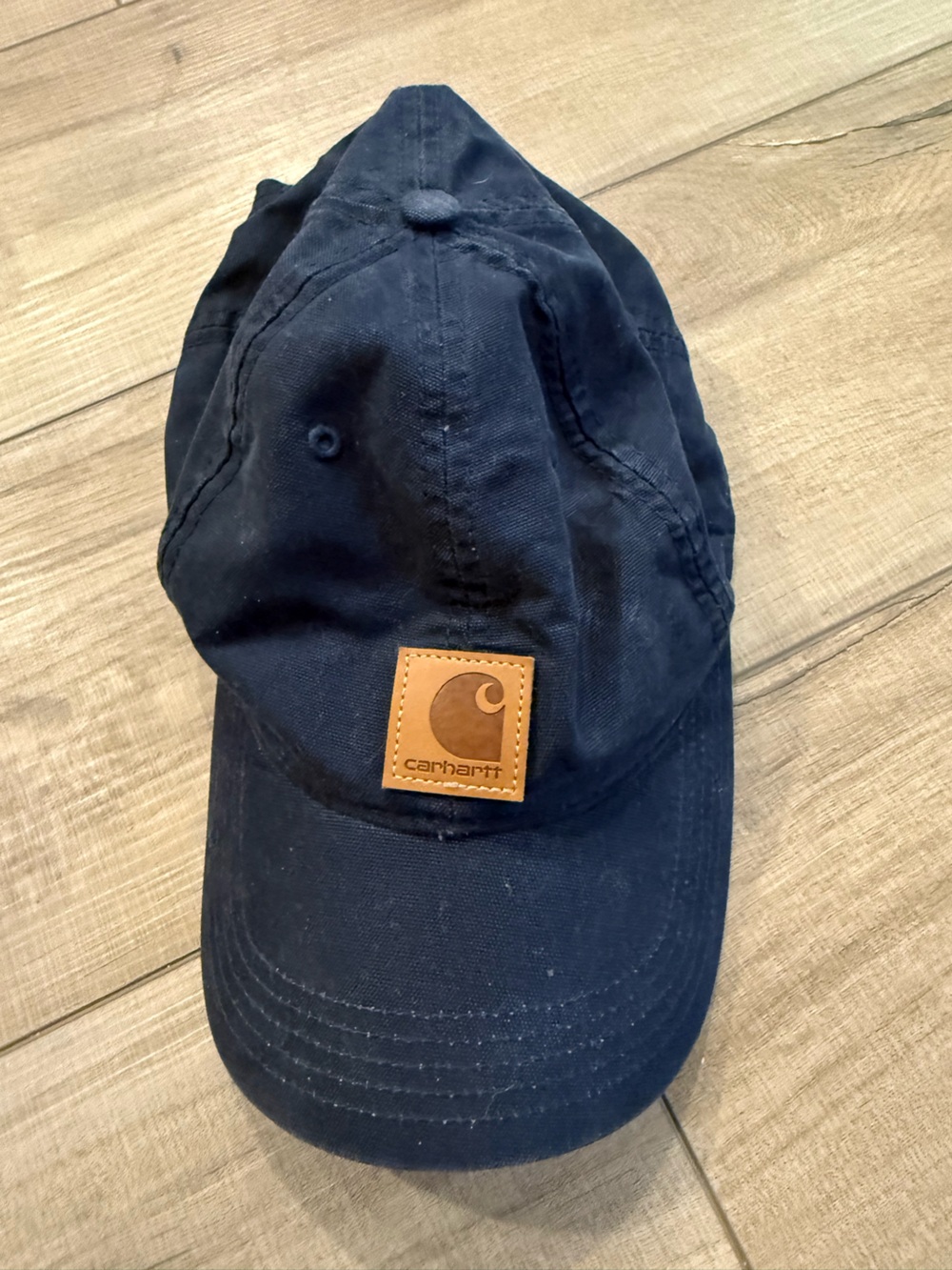 Carhartt Men's Odessa Cotton Canvas Cap Hat - Navy Blue